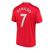 Manchester United Cristiano Ronaldo #7 Hemmatröja 2022-23 Korta ärmar